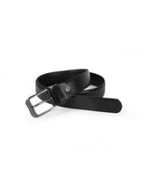 MEN'S LEATHER BLACK BELT 00931