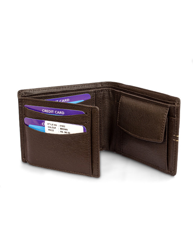 Men Leather Wallet   01802