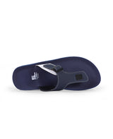 Men's thong flip flop chappals blue 03277