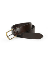 MEN'S LEATHER BROWN BELT 04504