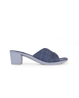 LADIES HEEL BLUE CHAPPALS 05704