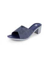 LADIES HEEL BLUE CHAPPALS 05704