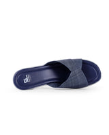 LADIES HEEL BLUE CHAPPALS 05704