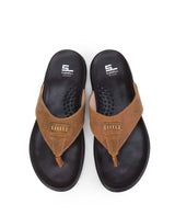 Men's Leather brown Chappals 06370