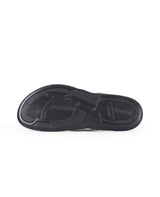 Men's Leather Green Chappals 06393