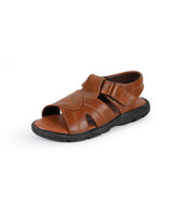 Men's sandals brown 06813