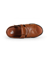 Men's sandals brown 06813