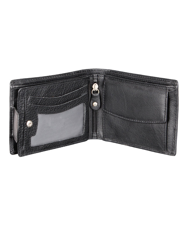 Men Leather Wallet -Black08853