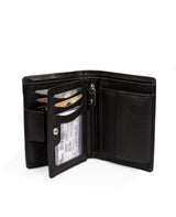 Men Leather Wallet  (BLACK) 08857