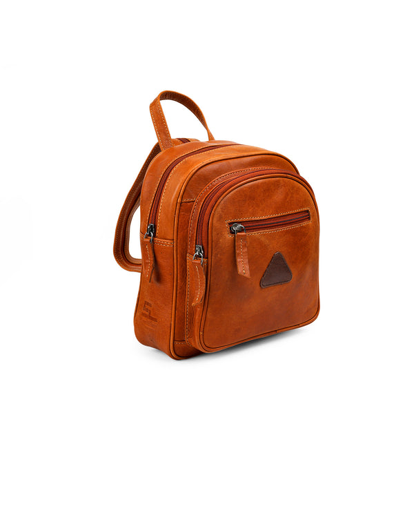 100134 SMALL LEATHER BACKPACK