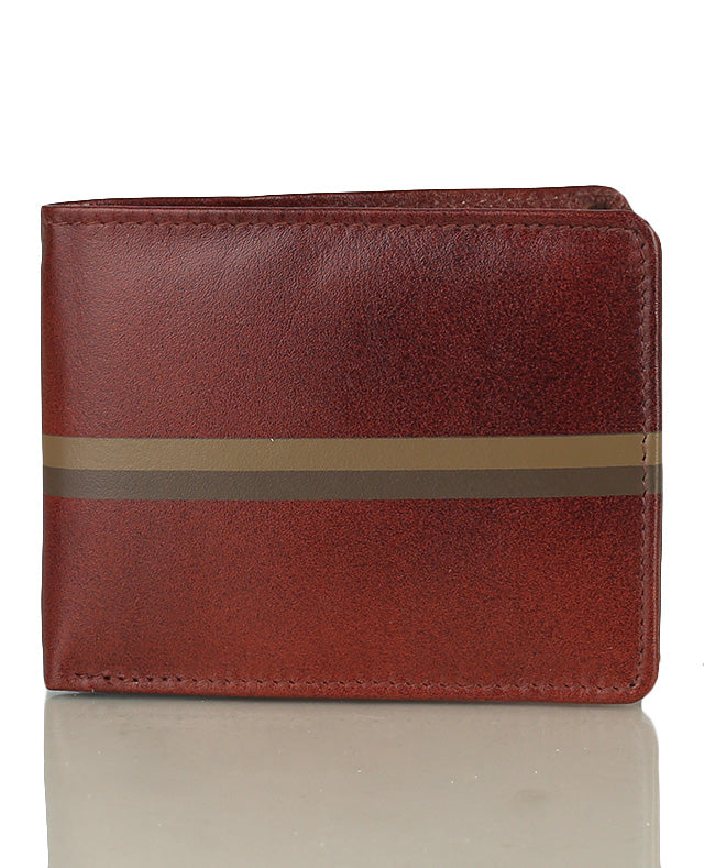 Men Leather Wallet (Brown)102103