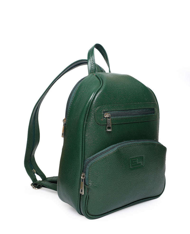 Leather backpack Coach Green in Leather - 32027277