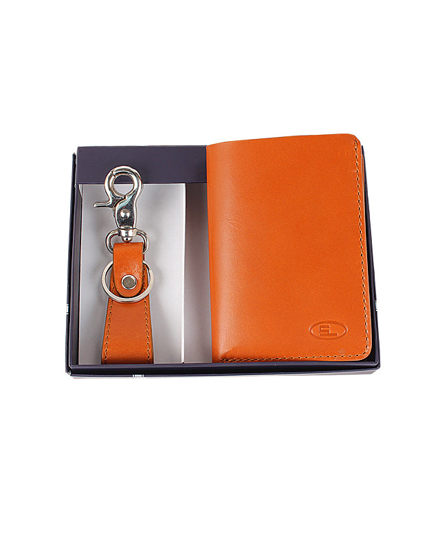 102377 GENTS WALLET WITH KEY RING (COMBO) TAN