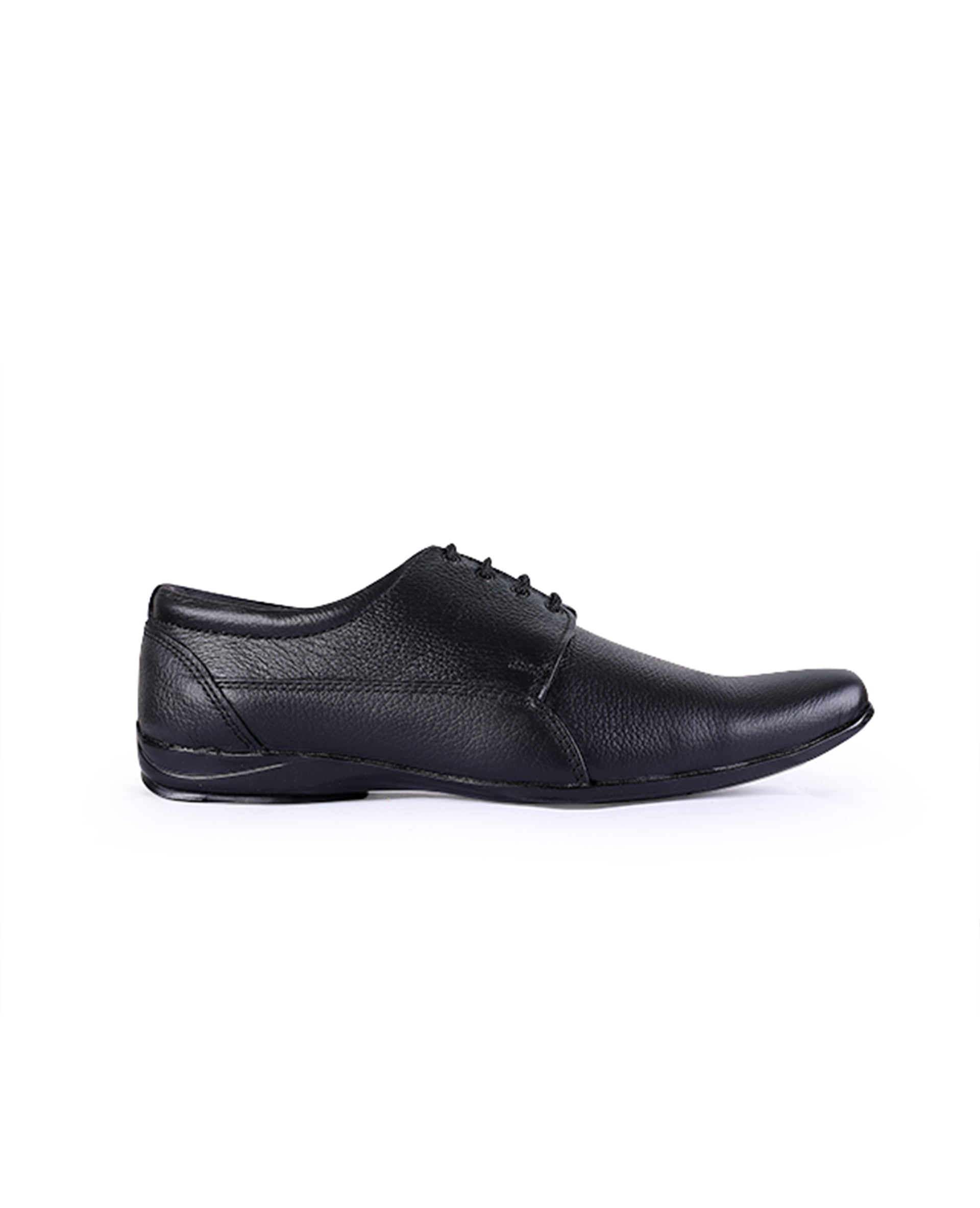 Mens Cuban Heel Leather Shoes - 26287 Black – Lucini Shoes