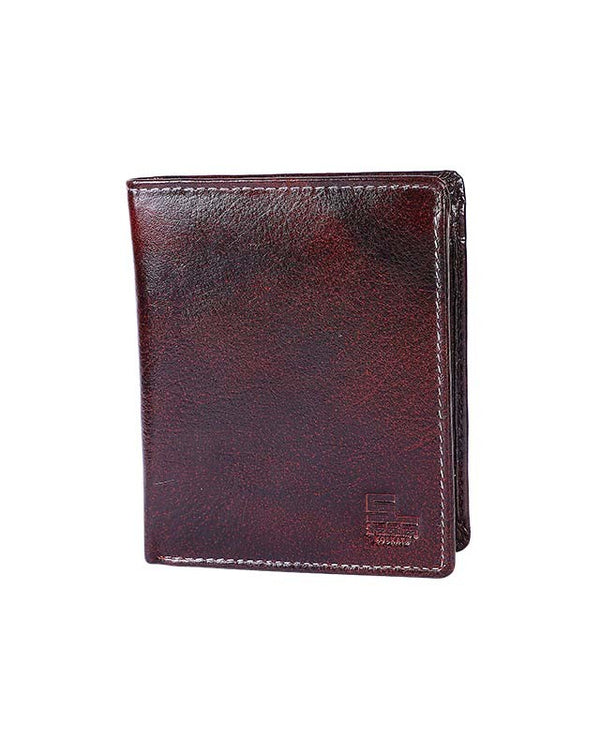 Buy Men Brown Genuine Leather Wallet Online - 716858 | Van Heusen