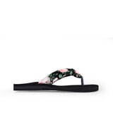 Ladies flip flip black chappals 107434