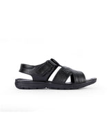 men's black sandal 11119
