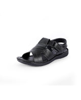 men's black sandal 11119