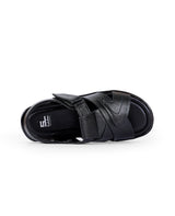 men's black sandal 11119