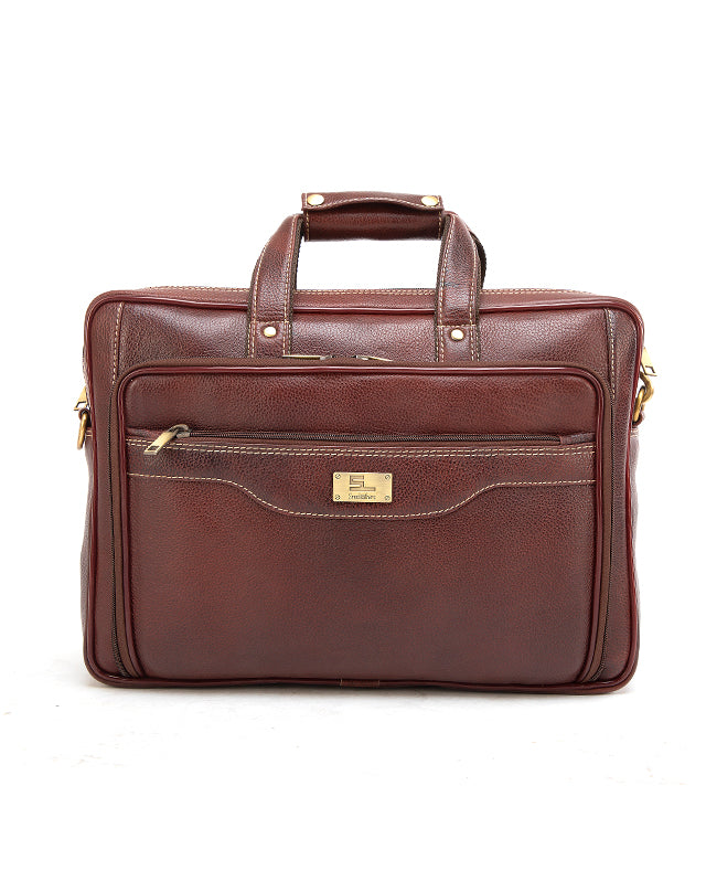 11638 Leather Portfolio Bag – Sreeleathers Ltd