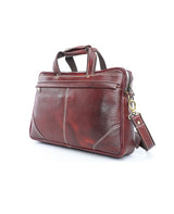 LEATHER OFFICE BAG BROWN 11640