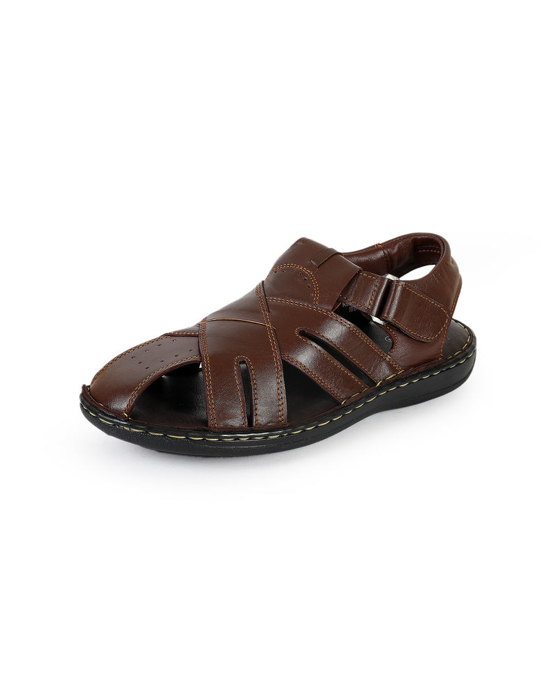 Mens leather sandal 997831 – SREELEATHERS