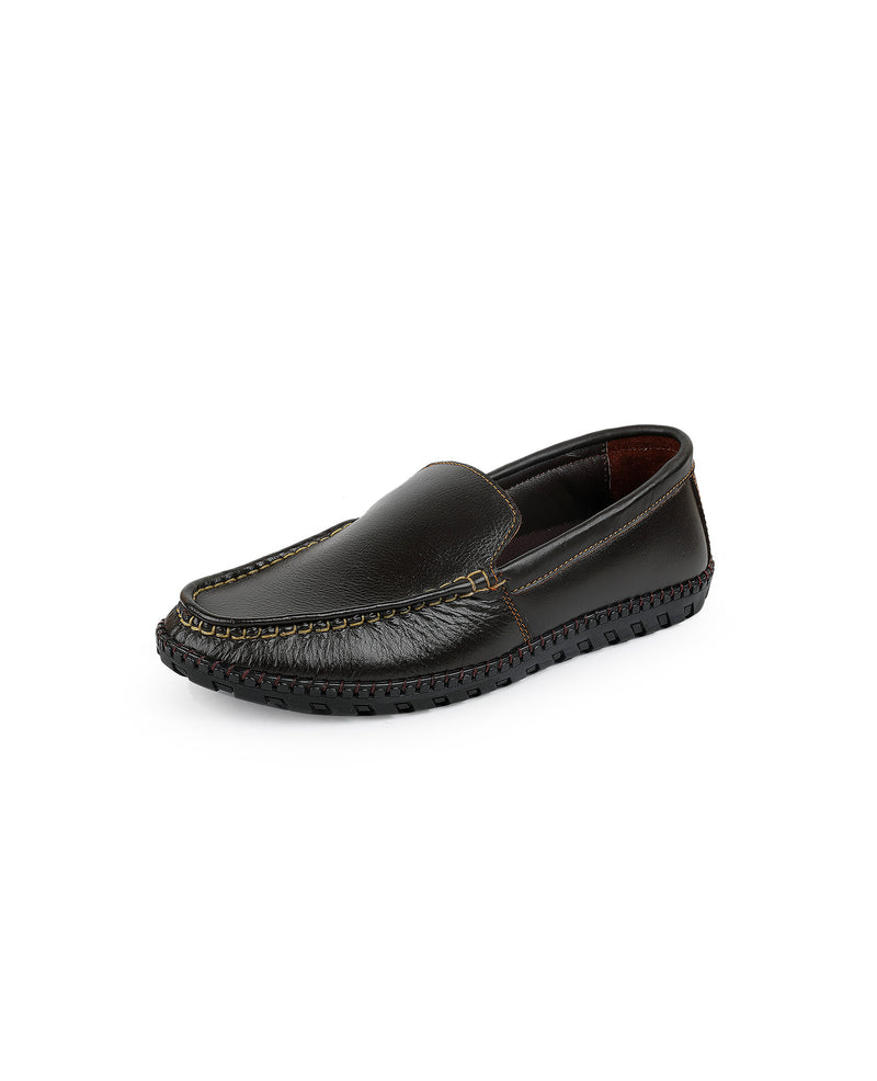 117447 Men Leather Loafer Shoe – Sreeleathers Ltd
