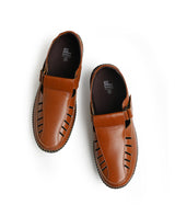 Men's fisherman tan sandals 117452