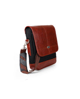 MESSENGER BAG (BROWN) 12067