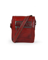 LEATHER MESSENGER BAG 13384