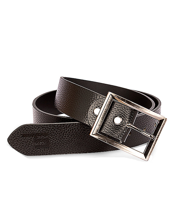 13881 Gents Leather Belt (Black)