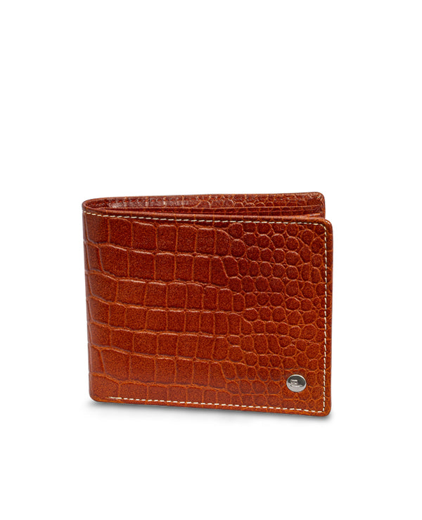 Men Leather Wallet (Brown)14933