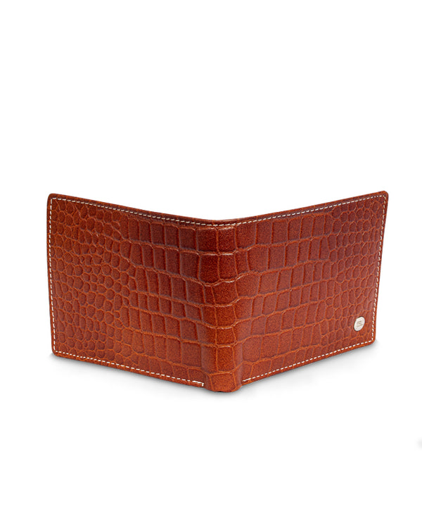 Men Leather Wallet (Brown)14933