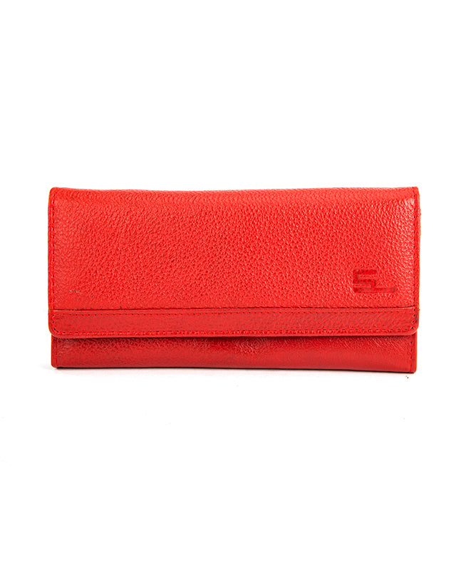 Ladies Wallet Red 15104