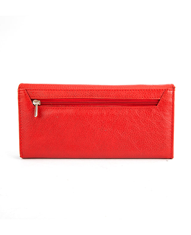 Ladies Wallet Red 15104