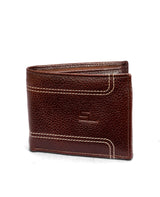 Men Leather Wallet (Brown) 19061
