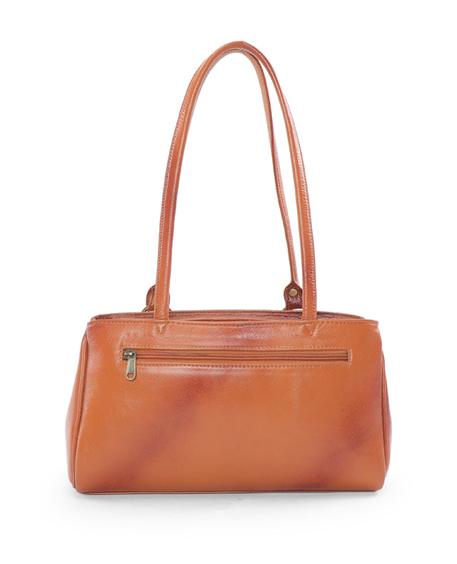 Leather Ladies Bag(TAN)19701