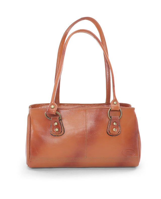 Leather Ladies Bag(TAN)19701