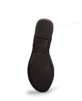 Ladies heel black sandals 19807