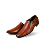 Men's leather brown shoes 200251