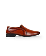 Men's leather brown shoes 200251
