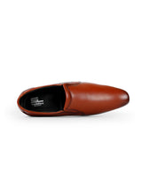 Men's leather brown shoes 200251