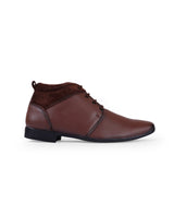 MEN LEATHER ANKLE SHOE 200281