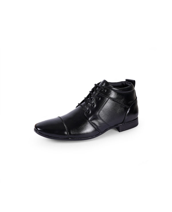 MEN LEATHER ANKLE SHOE 200282