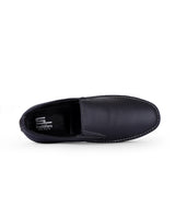 Men's leather Black shoes  200284