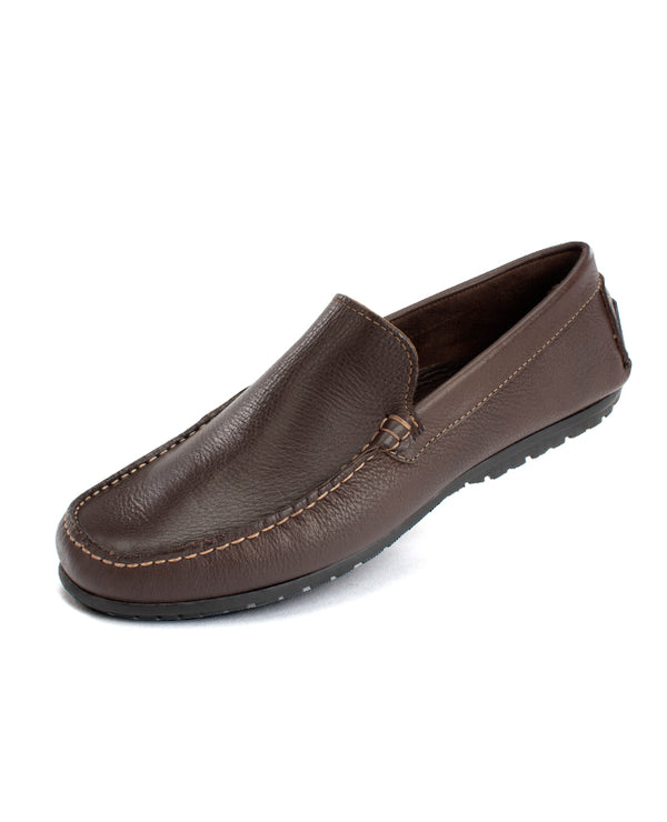 201242 Gents Leather Shoe (BROWN)