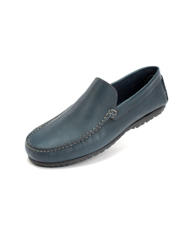 Men Leather Shoe (BLUE) 201243