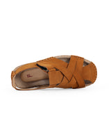 men's leather sandals 203223