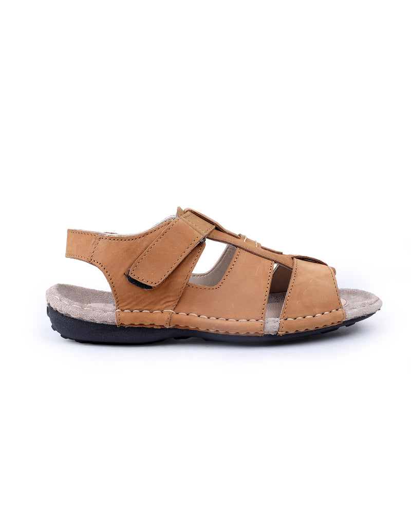 Men Leather Sandals (00007) – Aatif Genuine Shopping