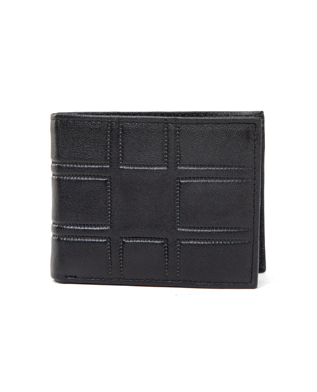 Mens Leather Wallet (Black) 20854